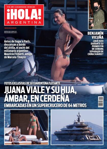 La tapa de la revista ¡Hola! de esta semana.