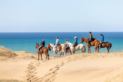 Las cabalgatas de Andora en Centinela del Mar.