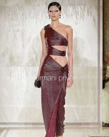 Nicoletta Abrantes en Armani Privé